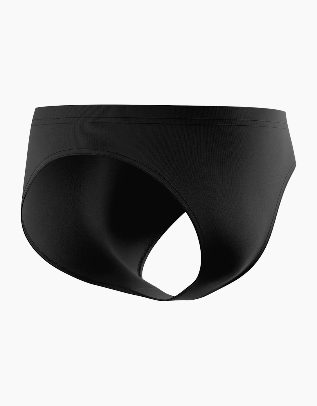 Speedo Mens Big Logo Endurance+ Swim Briefs