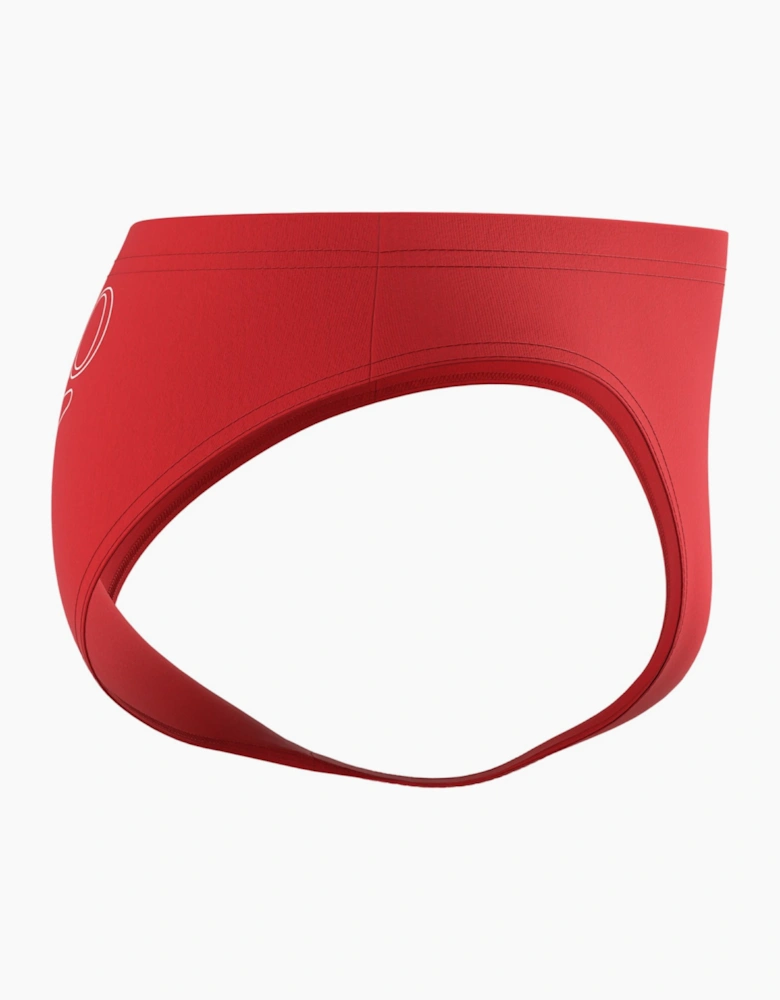 Speedo Mens Big Logo Endurance+ Swim Briefs