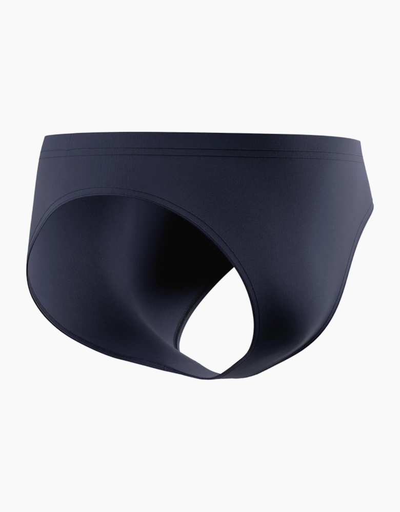 Speedo Mens Big Logo Endurance+ Swim Briefs