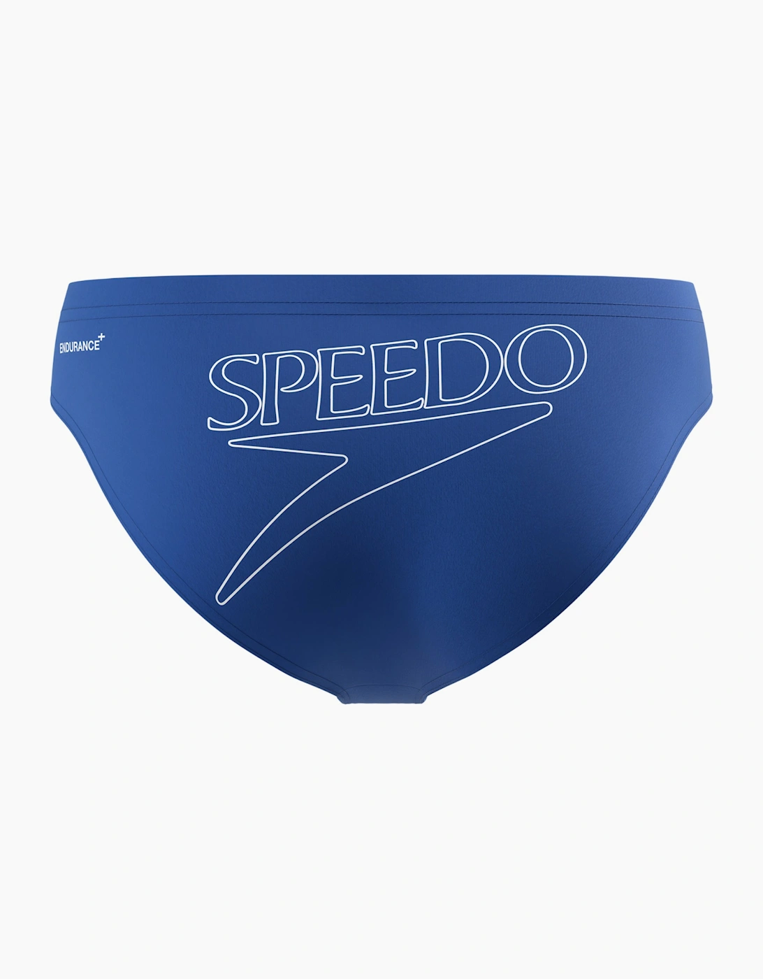 Speedo Mens Big Logo Endurance+ Swim Briefs
