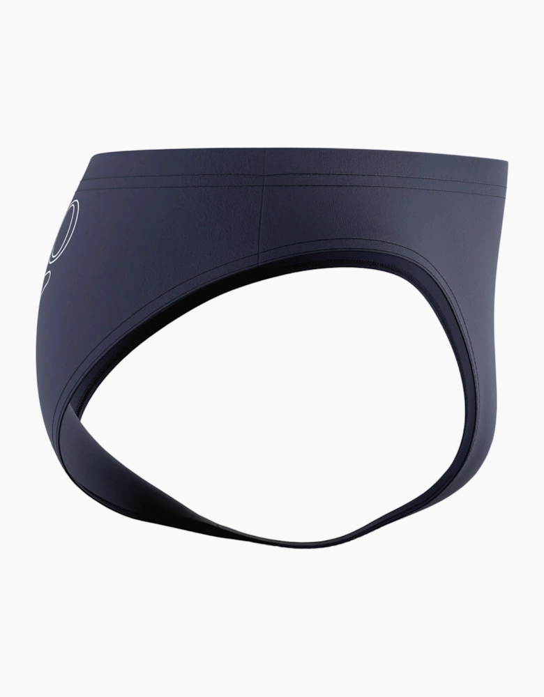 Speedo Mens Big Logo Endurance+ Swim Briefs