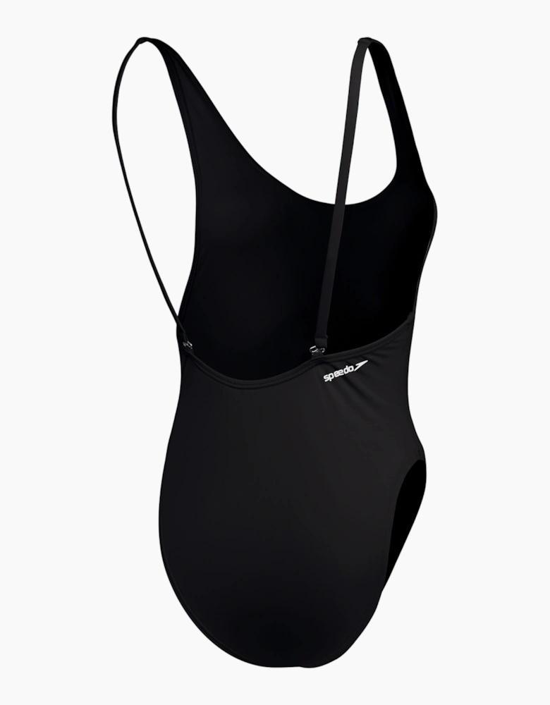 Speedo Womens/Ladies Flu3nte Solid Convertible One Piece Swimsuit