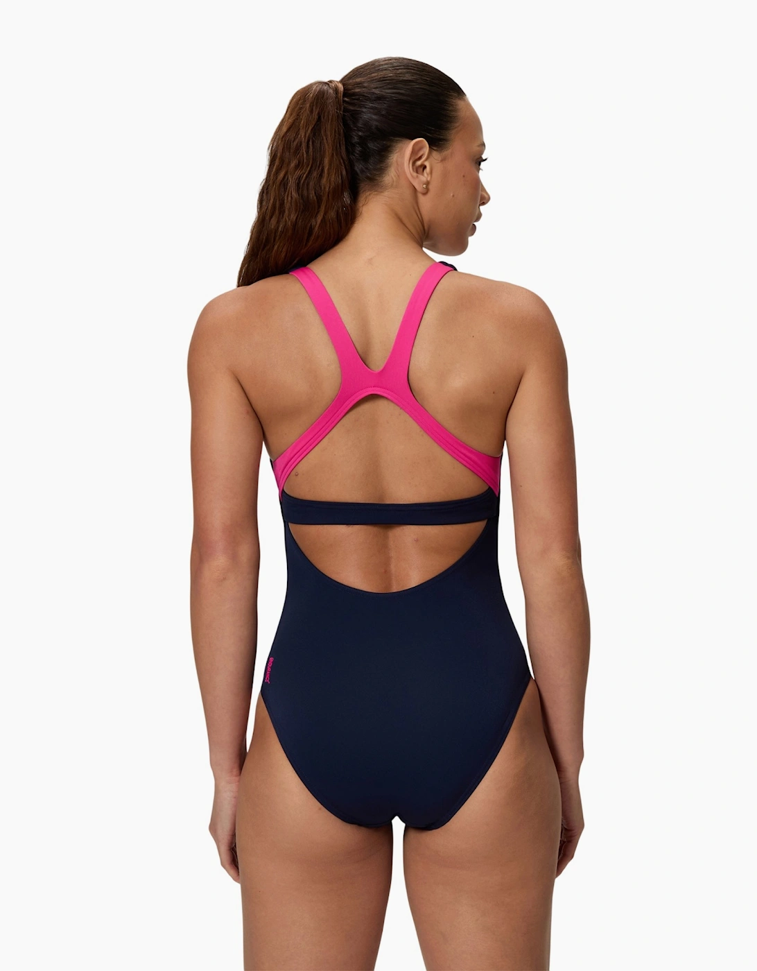 Speedo Womens/Ladies Solid Flex One Piece Swimsuit