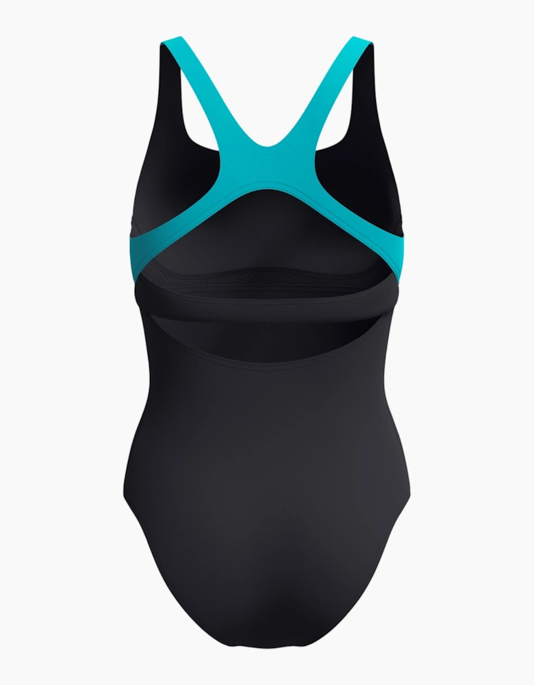 Speedo Womens/Ladies Solid Flex One Piece Swimsuit