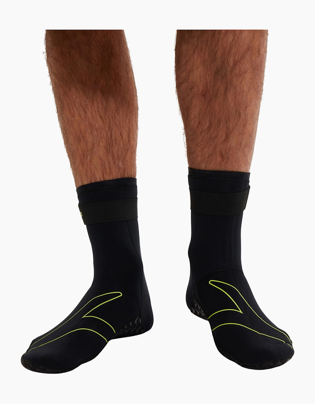 Speedo Speedo Unisex Adult Touch Fastening Pool Socks - Black