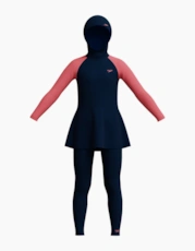 Coral/Navy