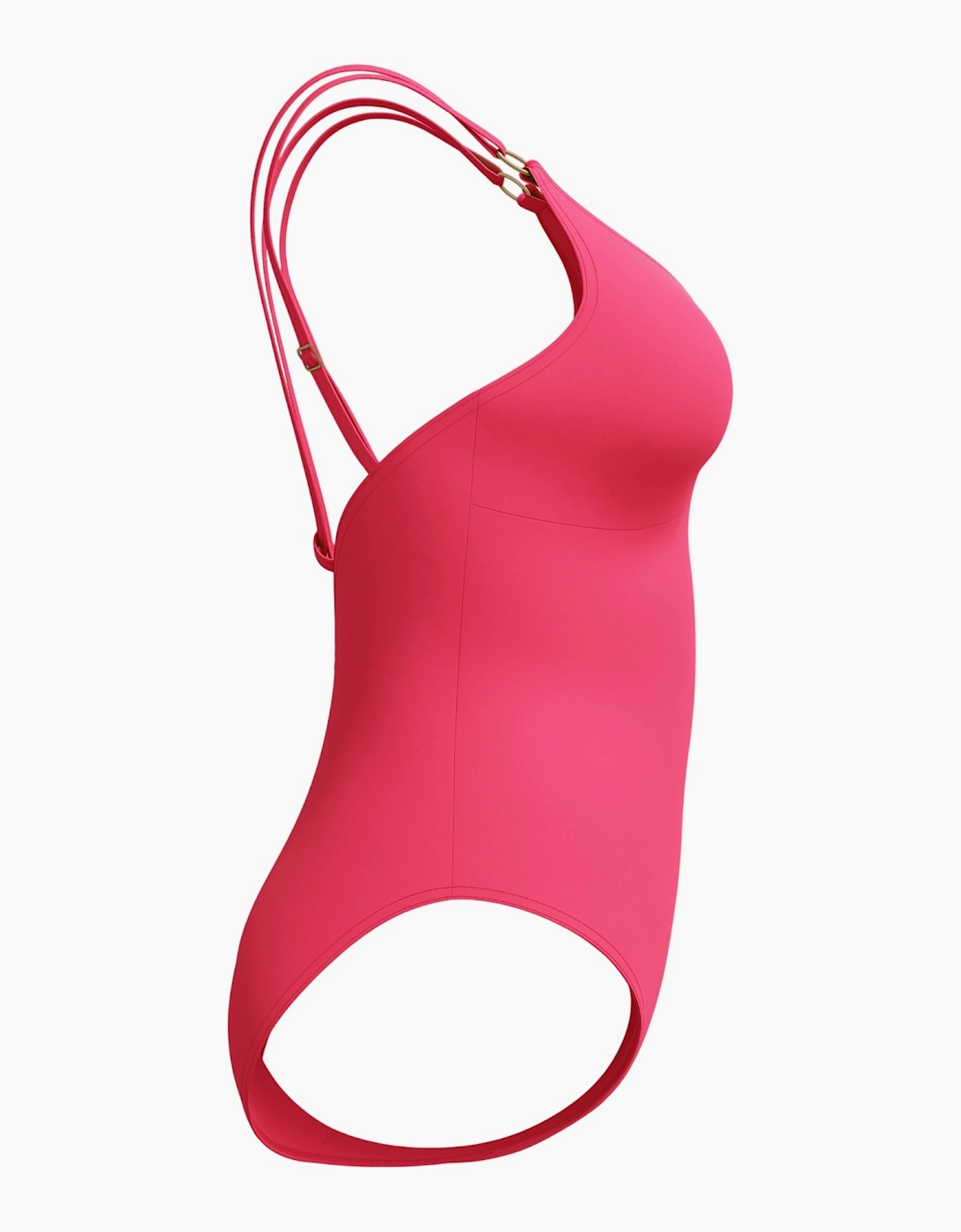 Speedo Womens/Ladies Strappy Shaping One Piece Swimsuit