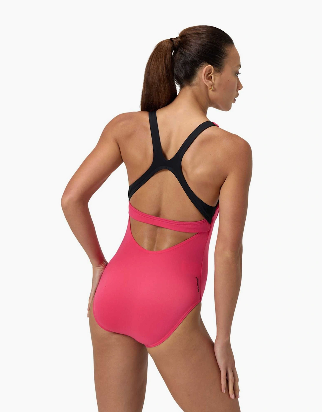 Speedo Womens/Ladies Zip Racer One Piece Swimsuit