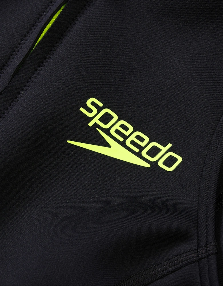 Speedo Womens/Ladies Colour Block Thermal Sleeveless One Piece Swimsuit