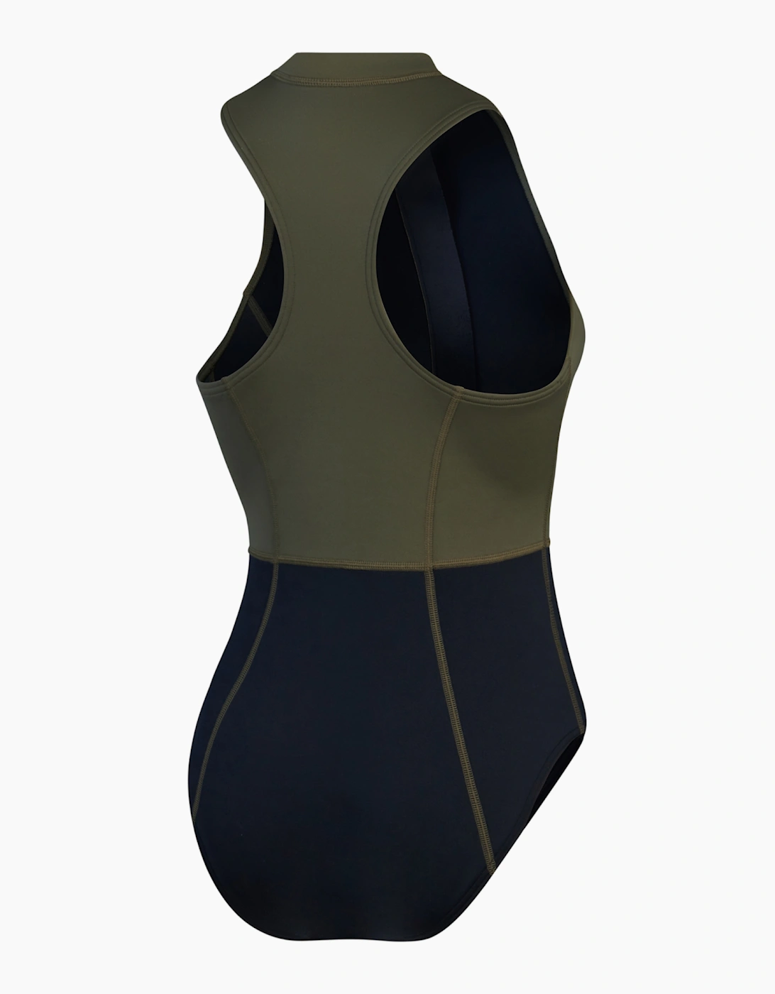 Speedo Womens/Ladies Colour Block Thermal Sleeveless One Piece Swimsuit