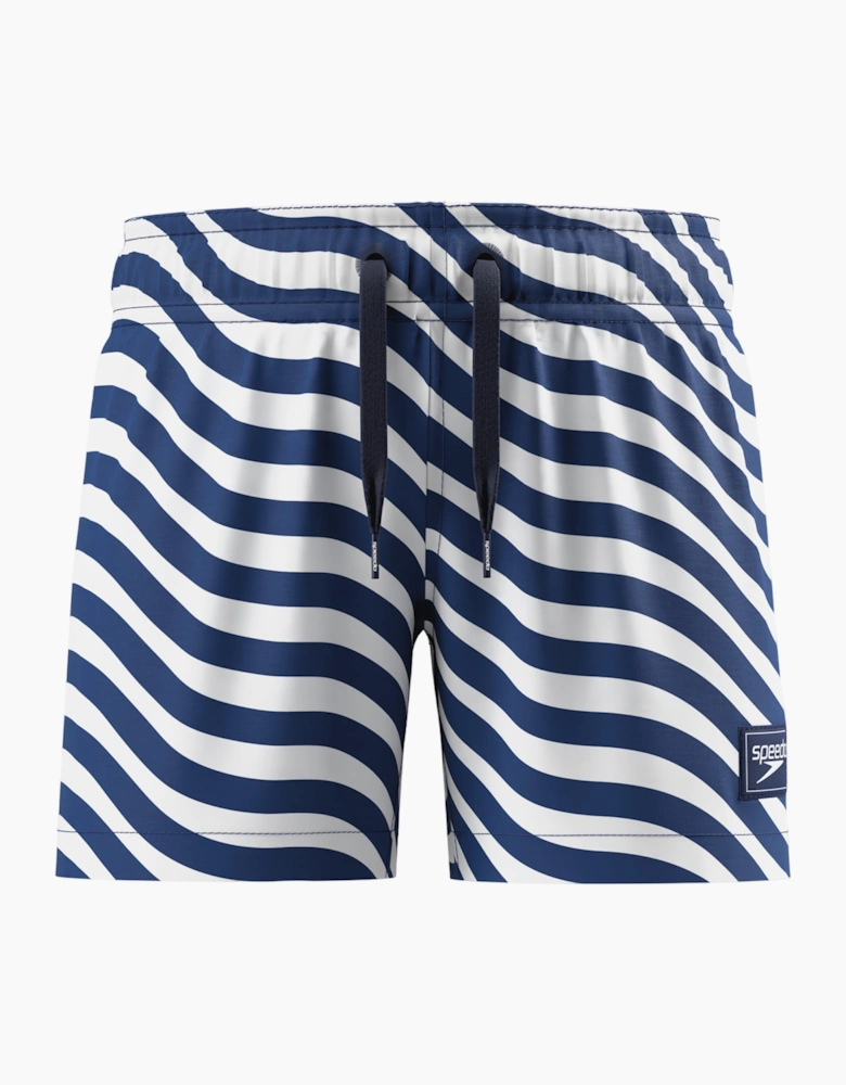 Speedo Boys Striped Swim Shorts