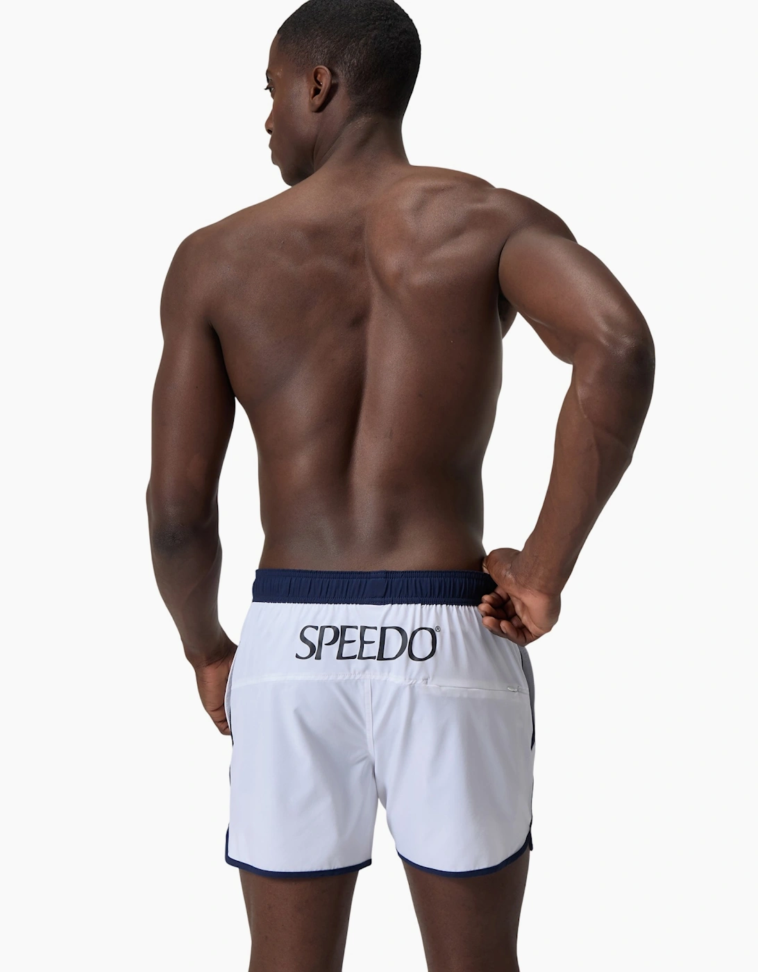 Speedo Mens Jetstream Volley Retro Logo Swim Shorts