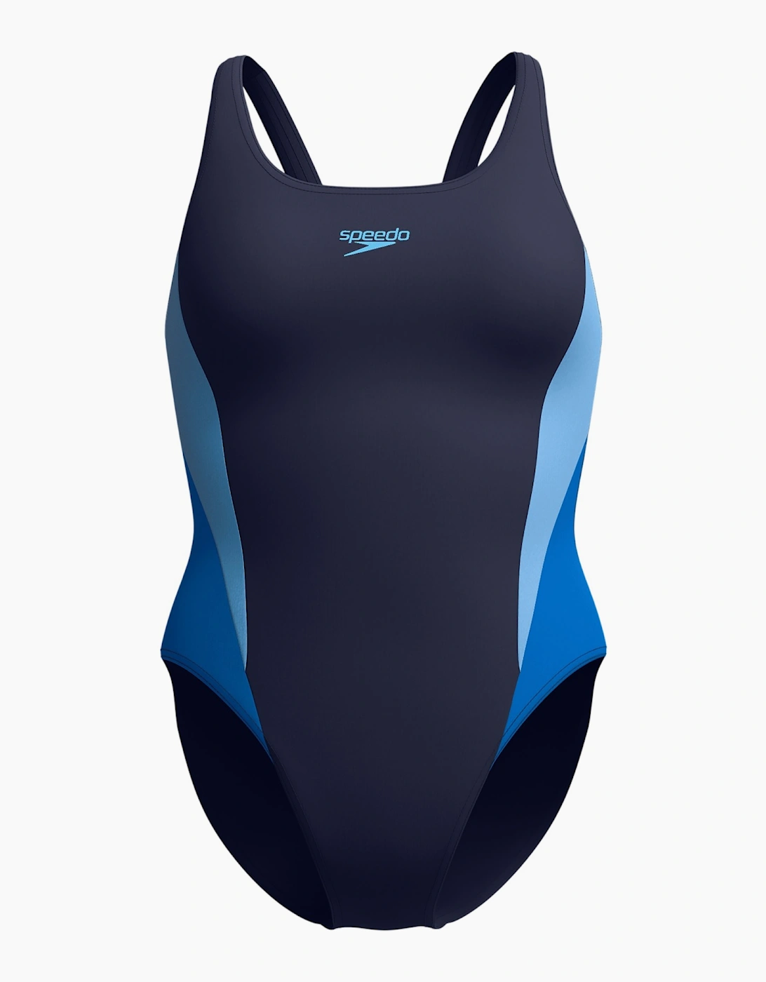Speedo Womens/Ladies 2.0 Colour Block Muscleback One Piece Swimsuit