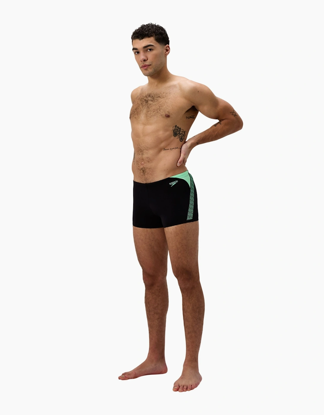 Speedo Mens Hyperboom Splice Swim Shorts