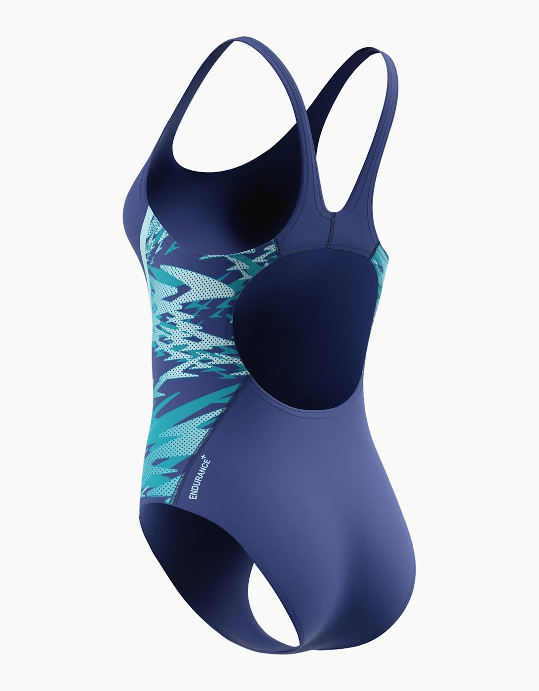 Speedo Womens/Ladies Hyperboom Splice Muscleback One Piece Swimsuit