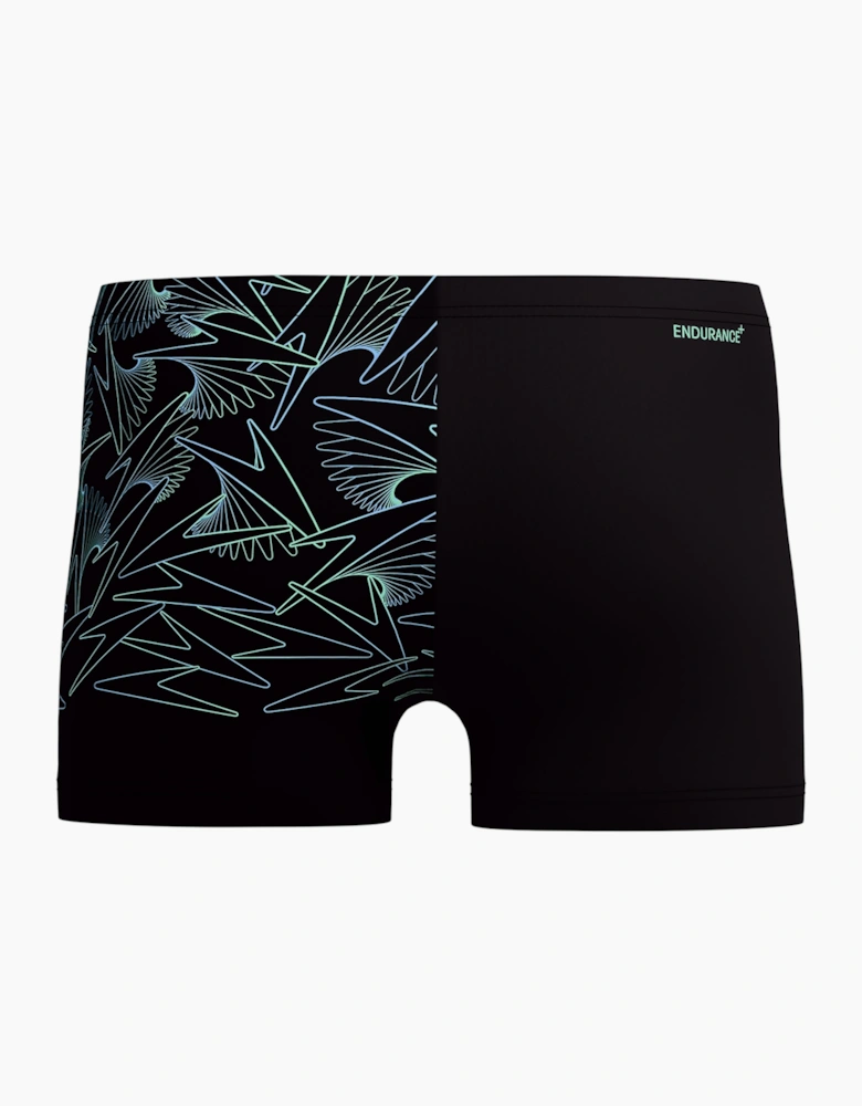 Speedo Mens Hyperboom Asymmetric V-Cut Swim Shorts