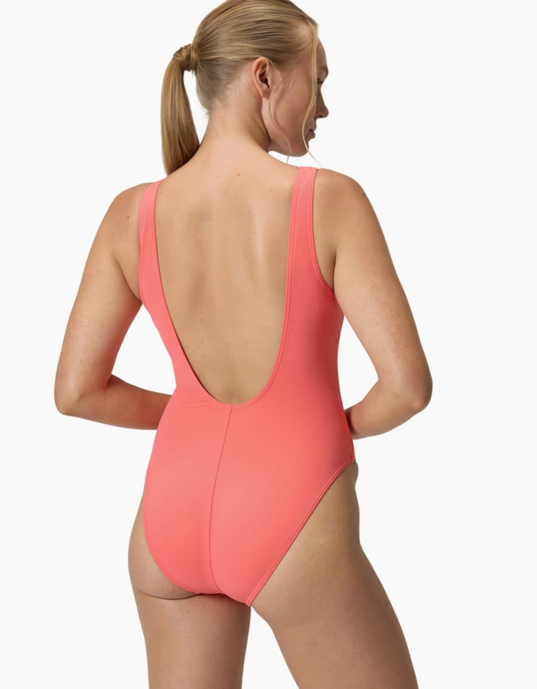Speedo Womens/Ladies Textured U-Back One Piece Swimsuit