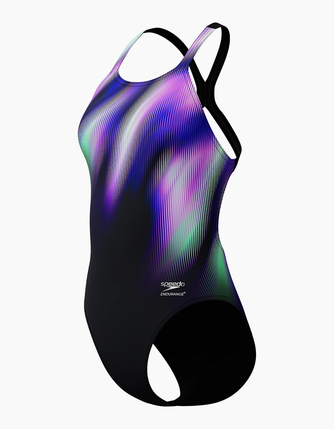 Speedo Womens/Ladies Placement Printed Powerback One Piece Swimsuit