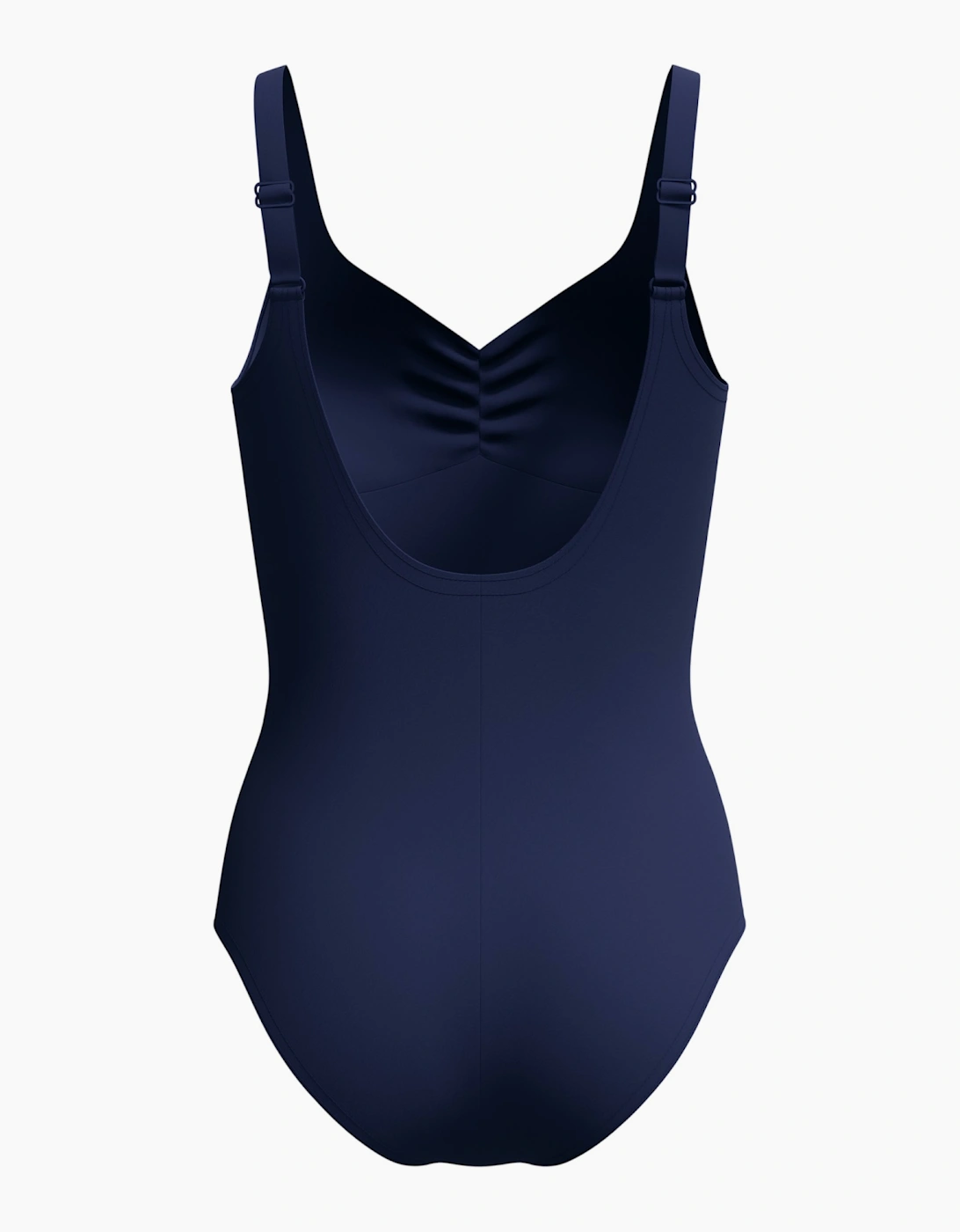 Speedo Womens/Ladies AquaNite Solid Ruched One Piece Swimsuit