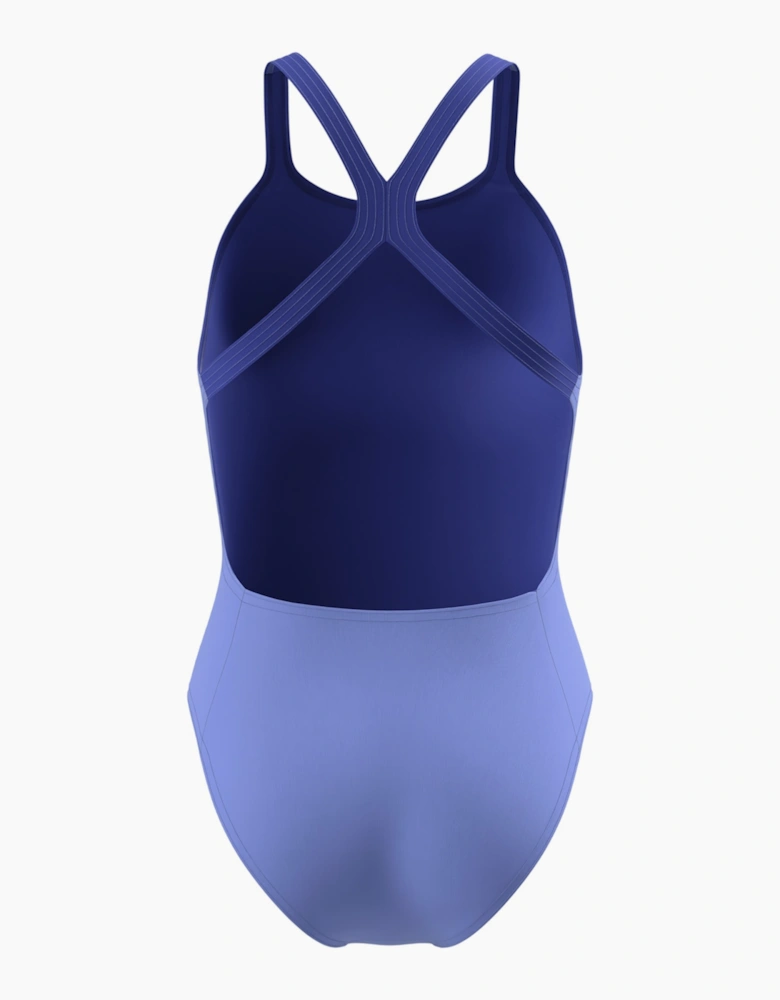 Speedo Womens/Ladies Solid Powerback One Piece Swimsuit