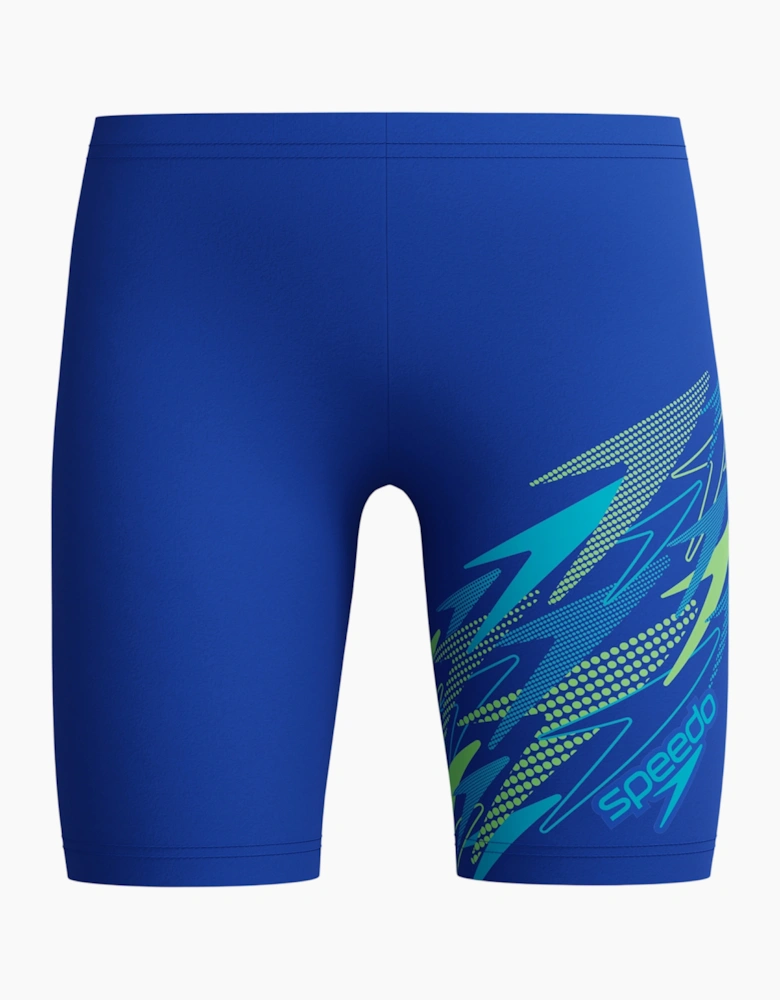 Speedo Boys Medley Logo V-Cut Jammer Shorts