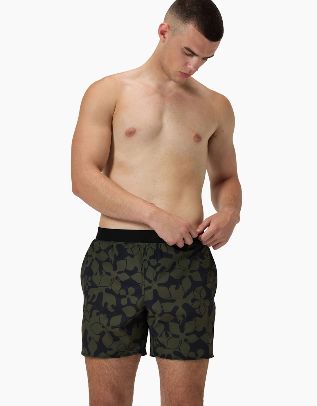 Speedo Mens Lookout Leaves Swim Shorts