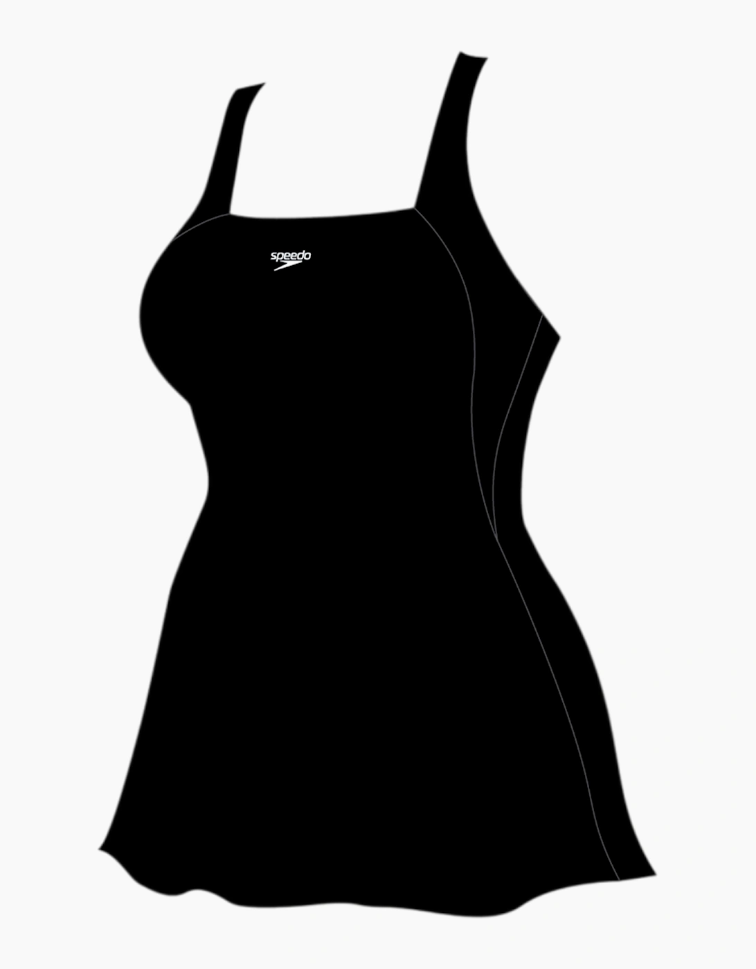 Speedo Womens/Ladies Logo Swim Dress