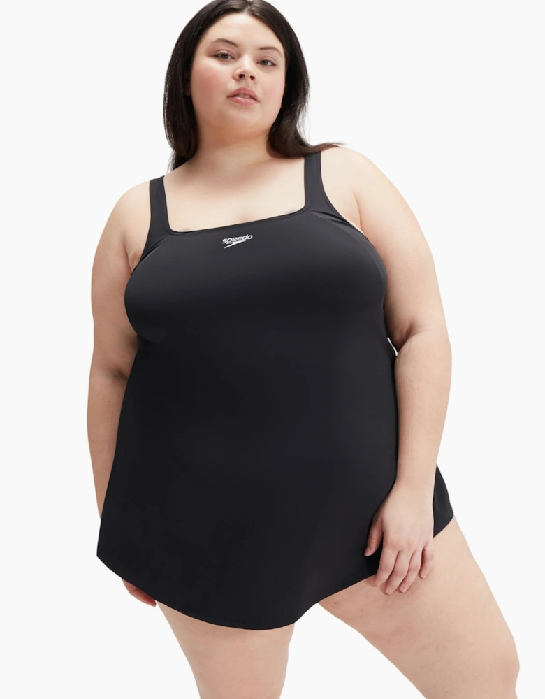 Speedo Womens/Ladies Logo Swim Dress
