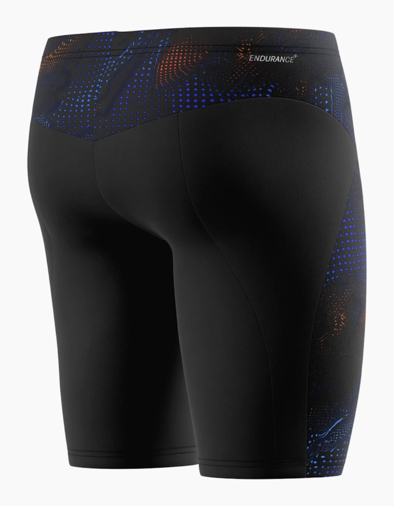 Speedo Mens Endurance+ Max Dotted Compression Jammer Shorts