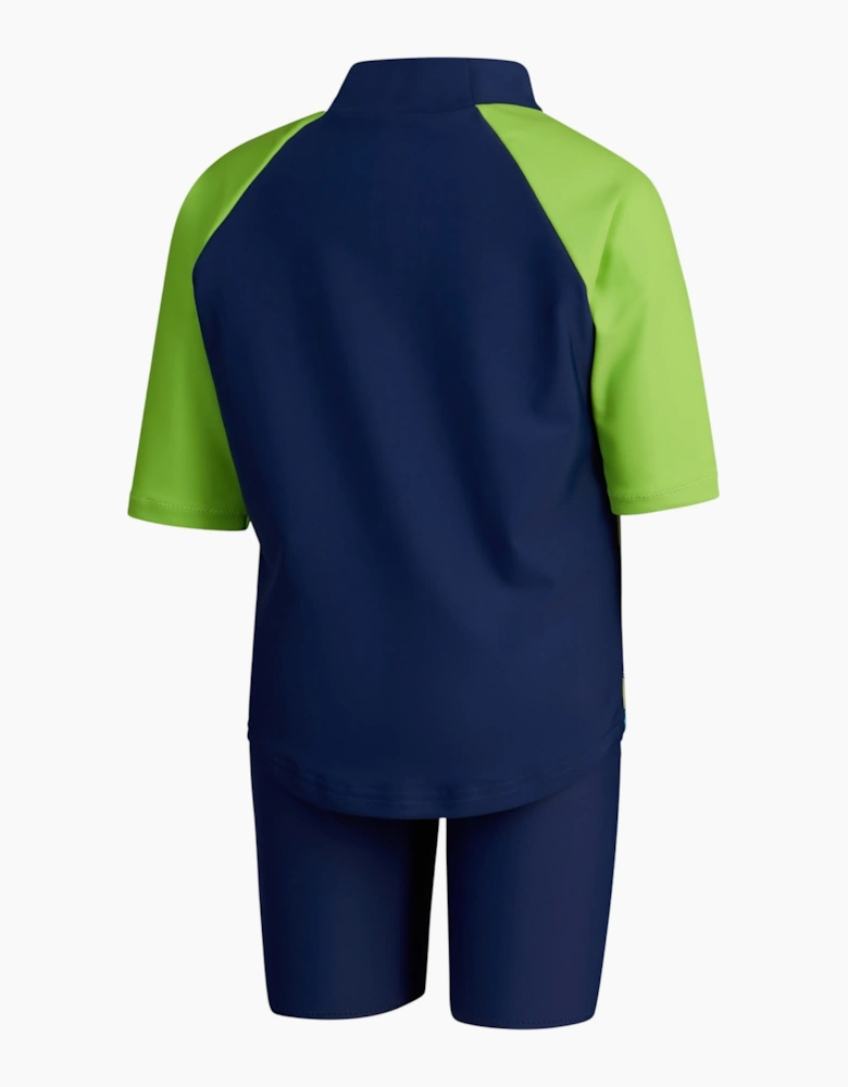 Speedo Boys Learn To Swim Rash Guard Set
