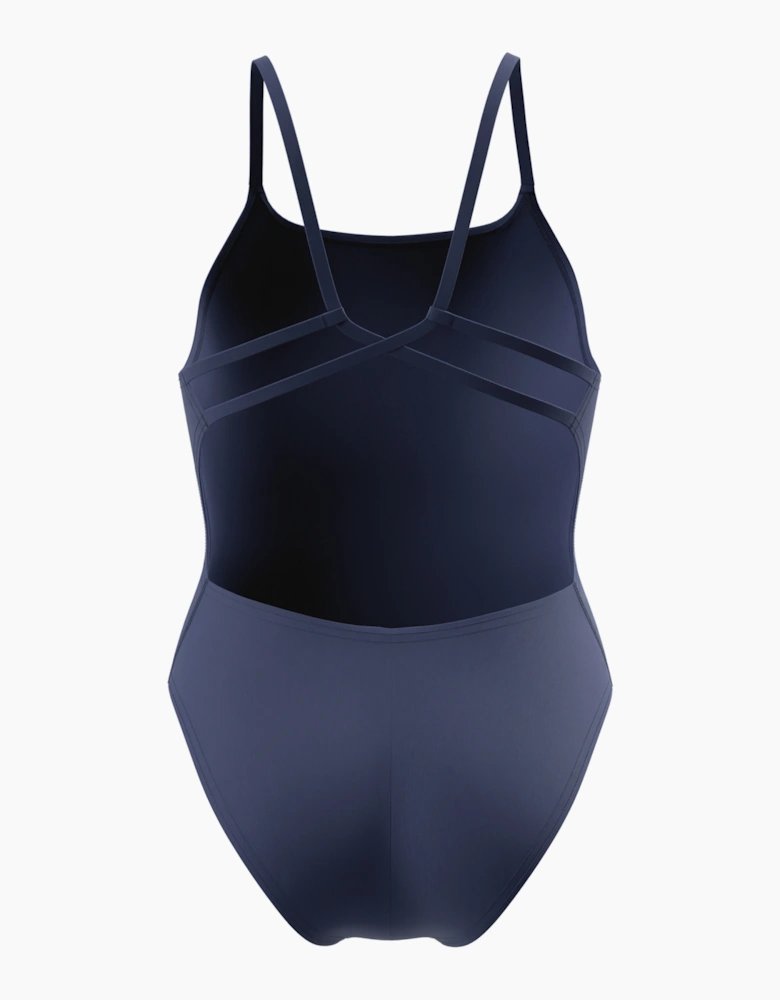 Speedo Womens/Ladies Team Enduracex Spaghetti Strap One Piece Swimsuit
