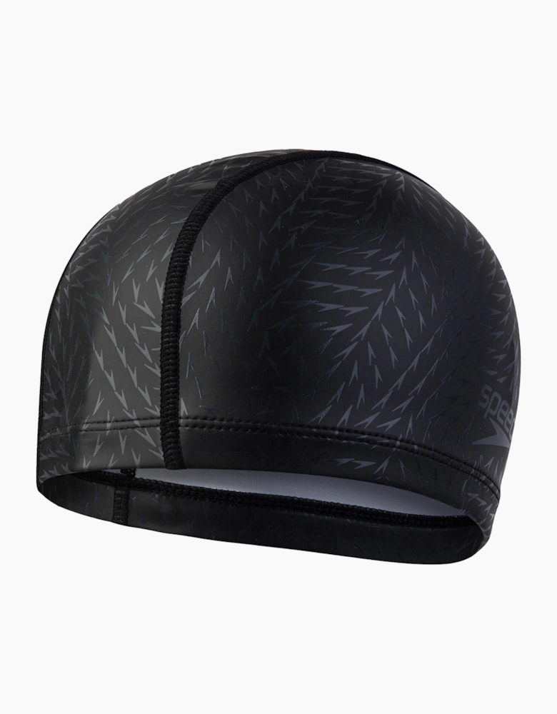 Speedo Unisex Adult Boom Ultra Pace All-Over Print Swim Cap