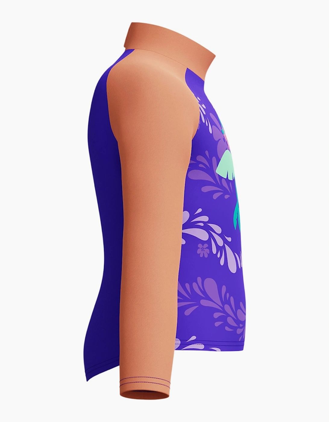 Speedo Baby Girls Toucan Long-Sleeved Rash Top