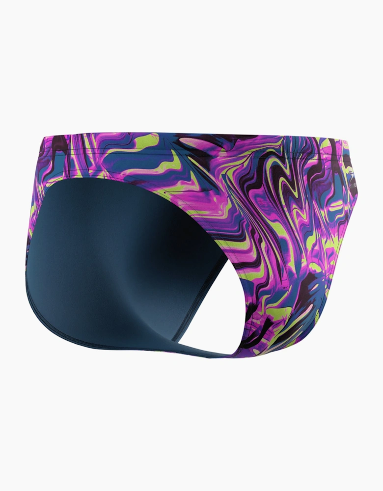 Speedo Mens Techno Jungle Abstract Floral Endurance+ Briefs