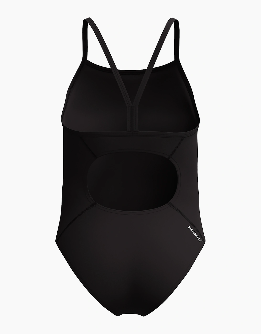 Speedo Girls Logo Endurance+ Thin Strap One Piece Swimsuit