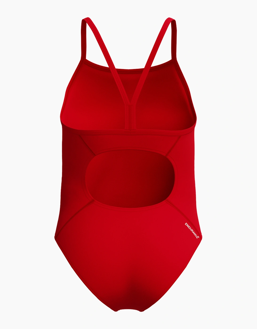 Speedo Girls Logo Endurance+ Thin Strap One Piece Swimsuit