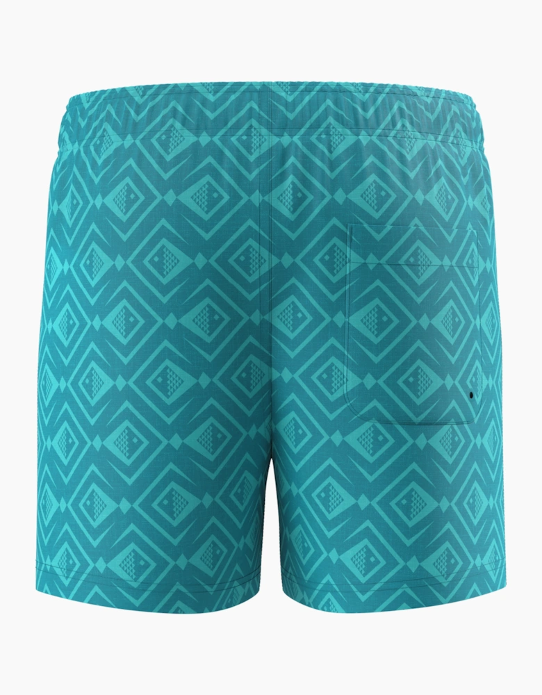 Speedo Mens Volley Geometric Swim Shorts