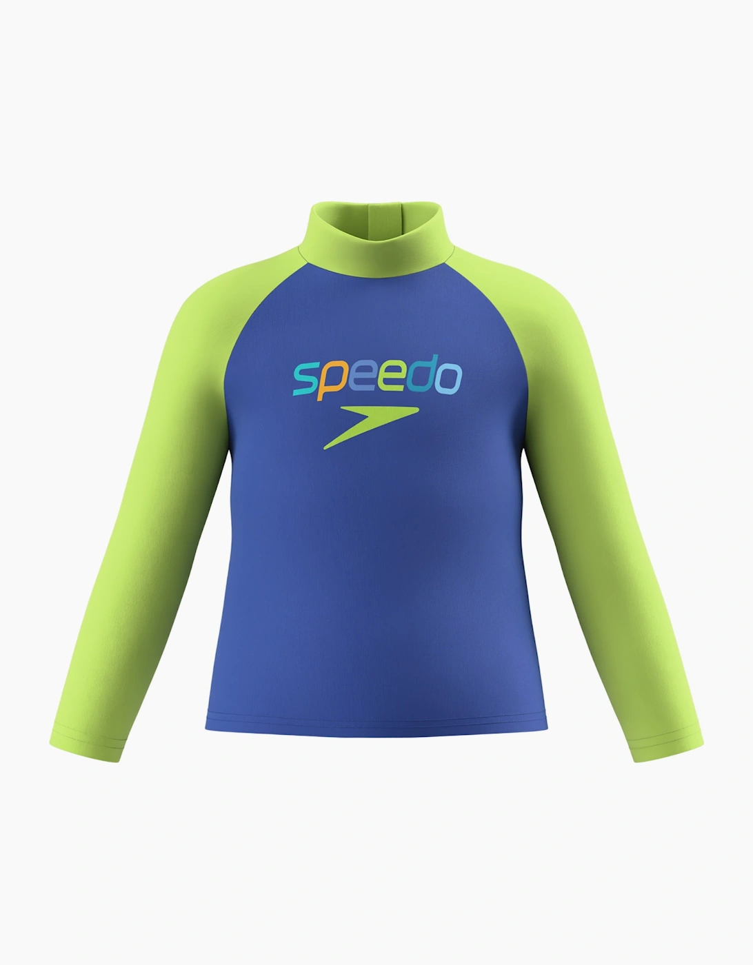Speedo Childrens/Kids Logo Long-Sleeved Rash Guard