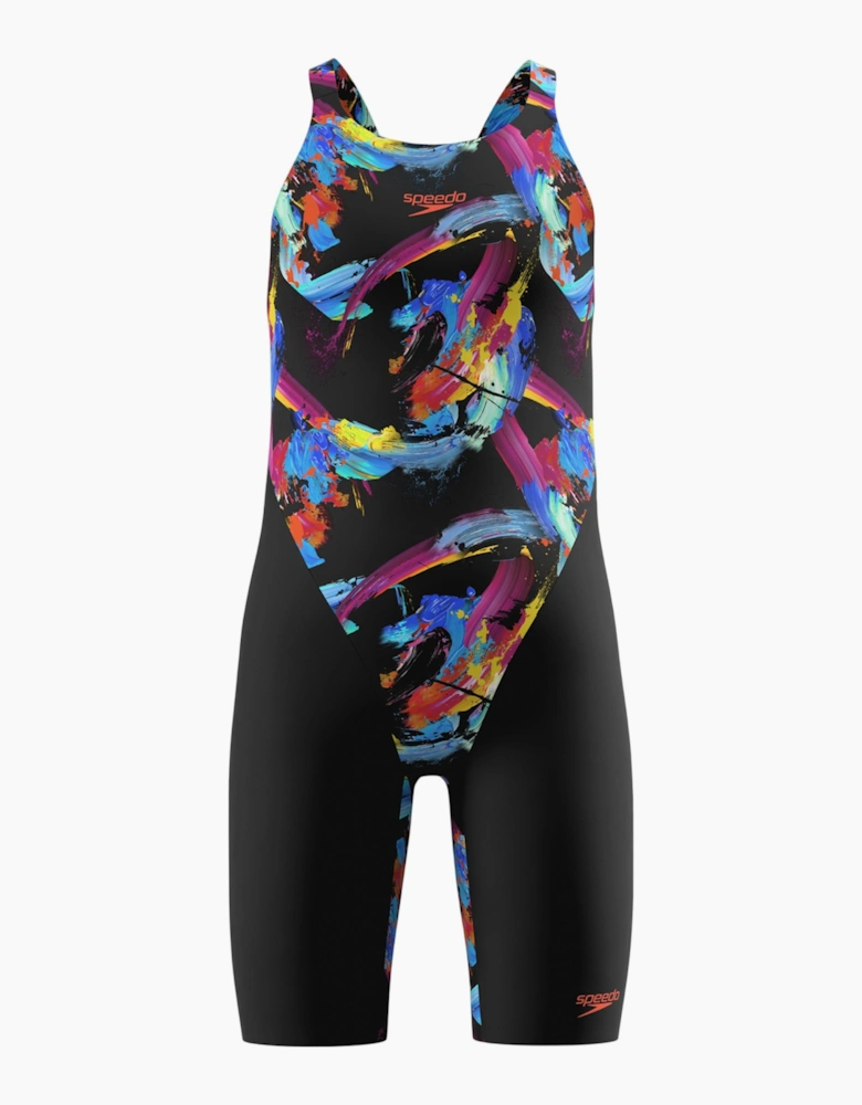 Speedo Girls Endurance+ Max Open Back Legsuit