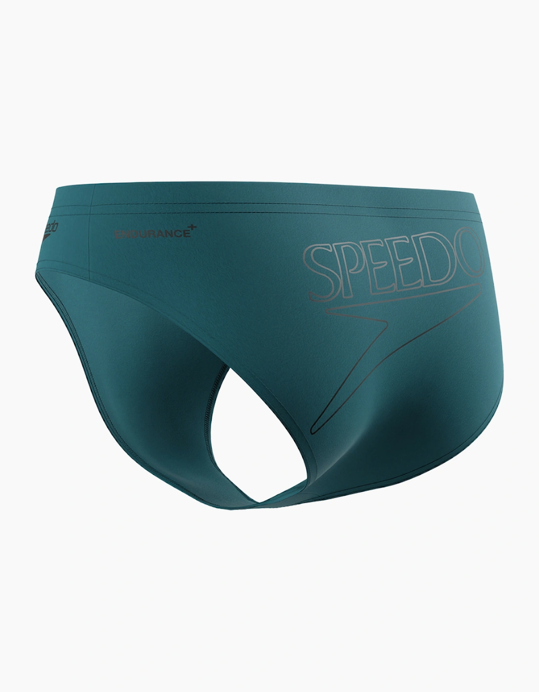Speedo Mens 2.5 Logo Endurance+ Swim Briefs
