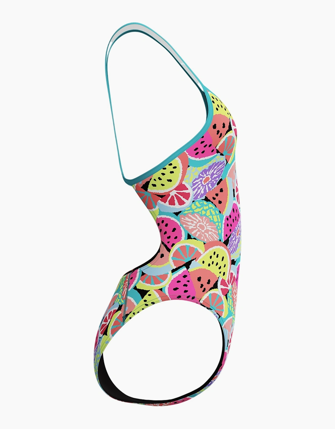 Speedo Womens/Ladies Fruit All-Over Print One Piece Swimsuit