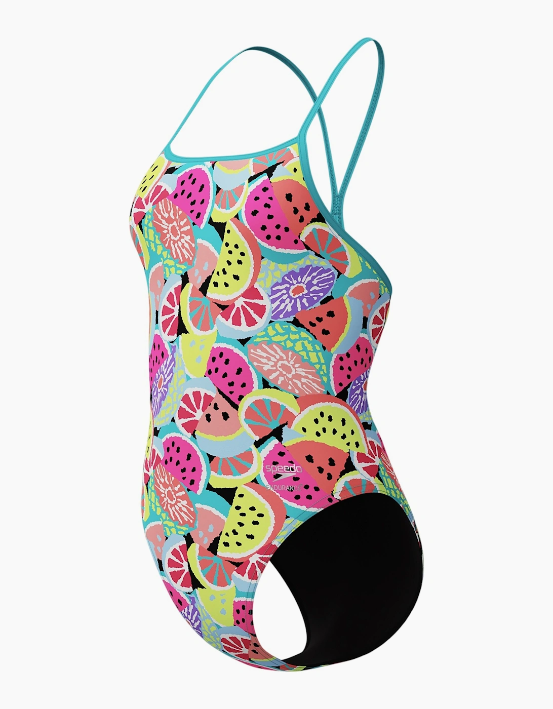 Speedo Womens/Ladies Fruit All-Over Print One Piece Swimsuit