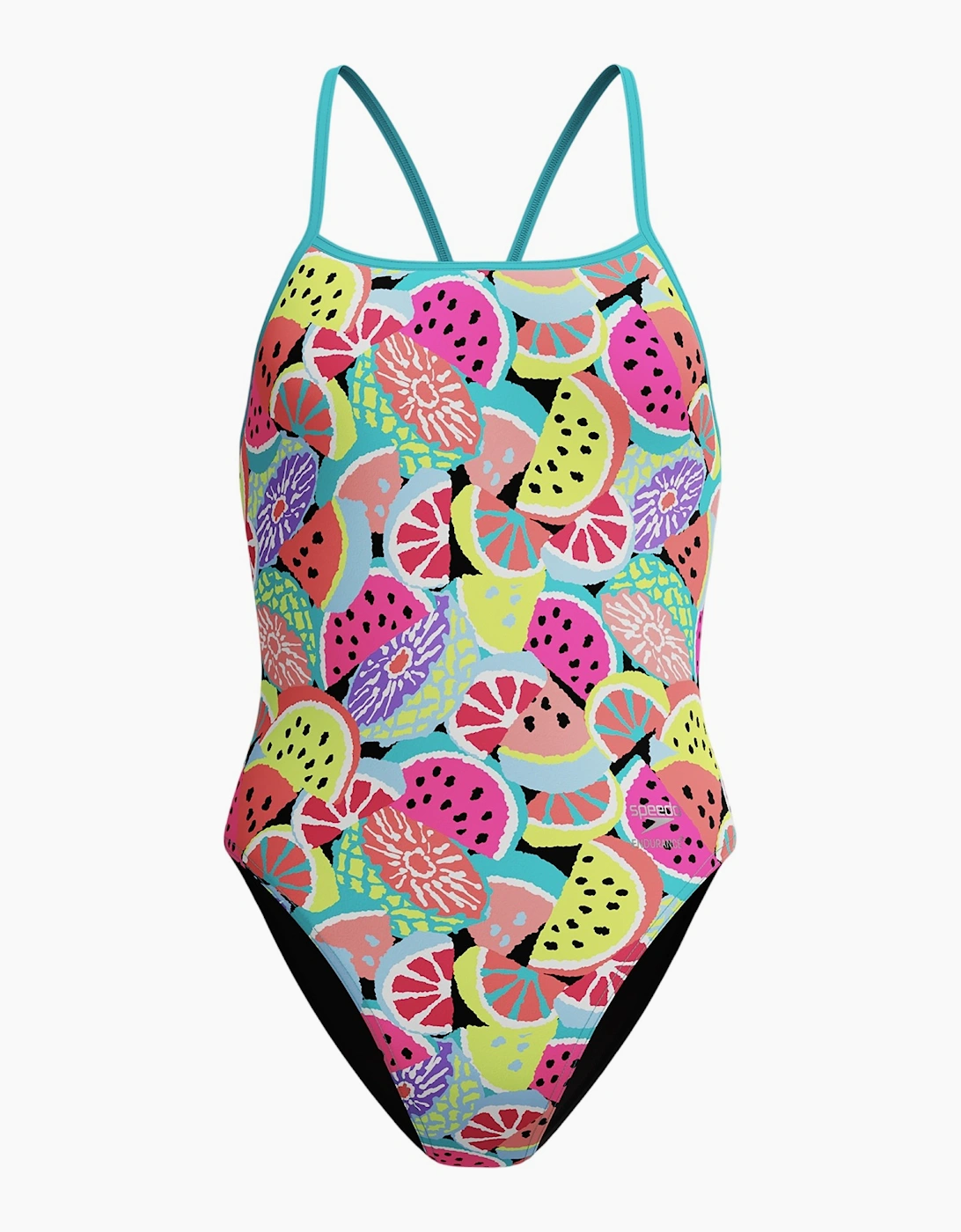 Speedo Womens/Ladies Fruit All-Over Print One Piece Swimsuit