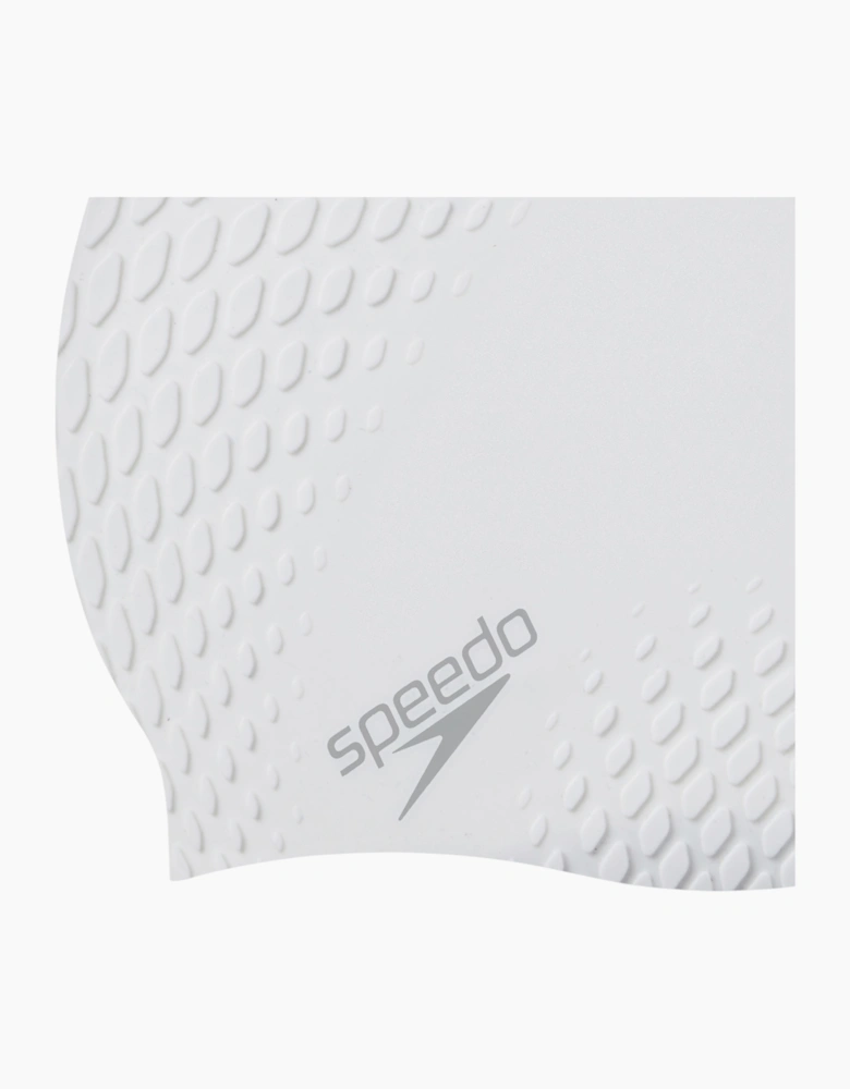 Speedo Unisex Adult Active+ Bubble Swim Cap
