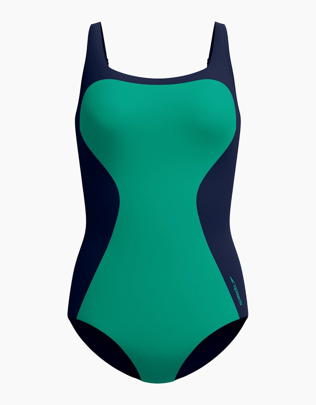 Speedo Womens/Ladies Contour Colour Block One Piece Swimsuit