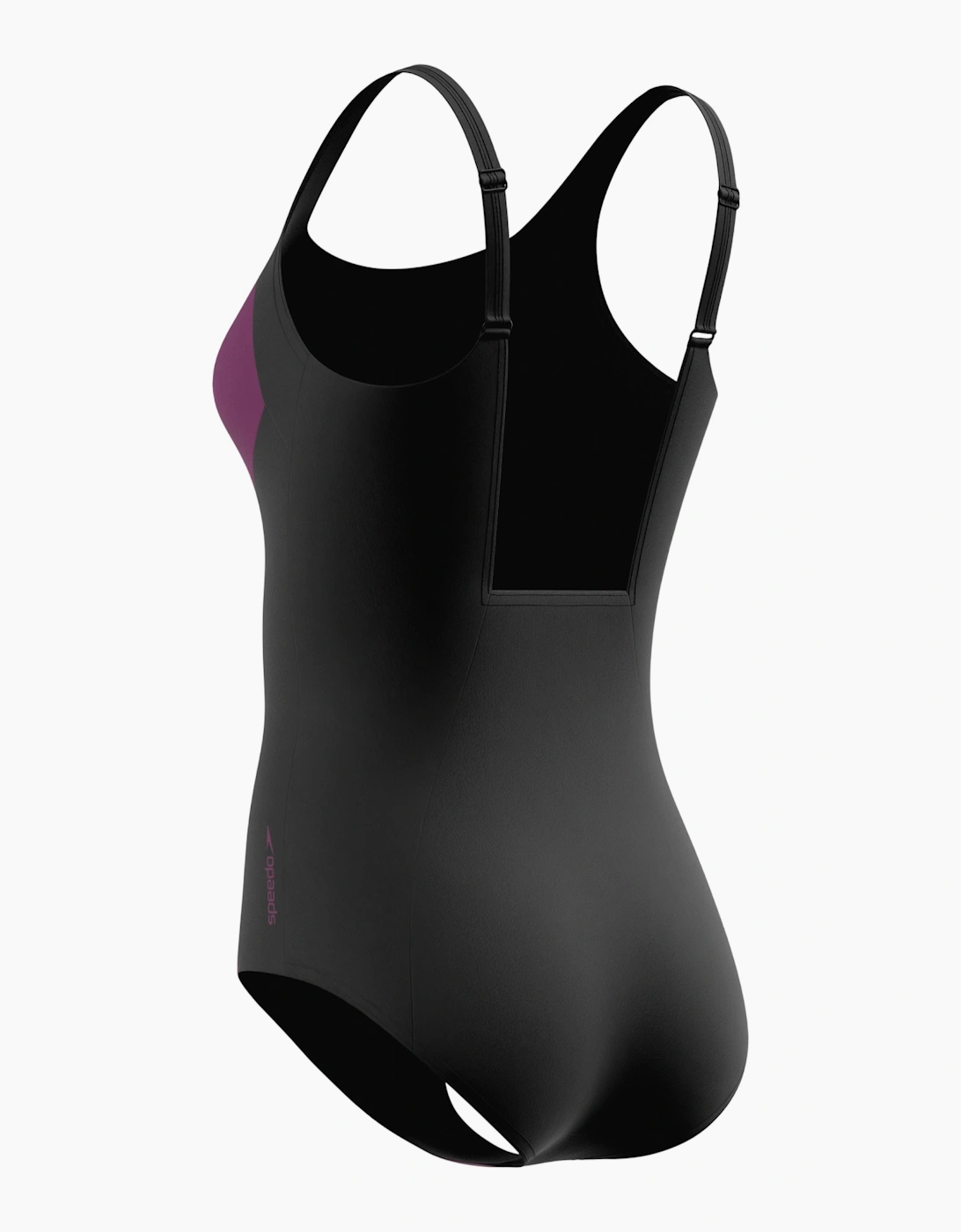 Speedo Womens/Ladies Contour Colour Block One Piece Swimsuit