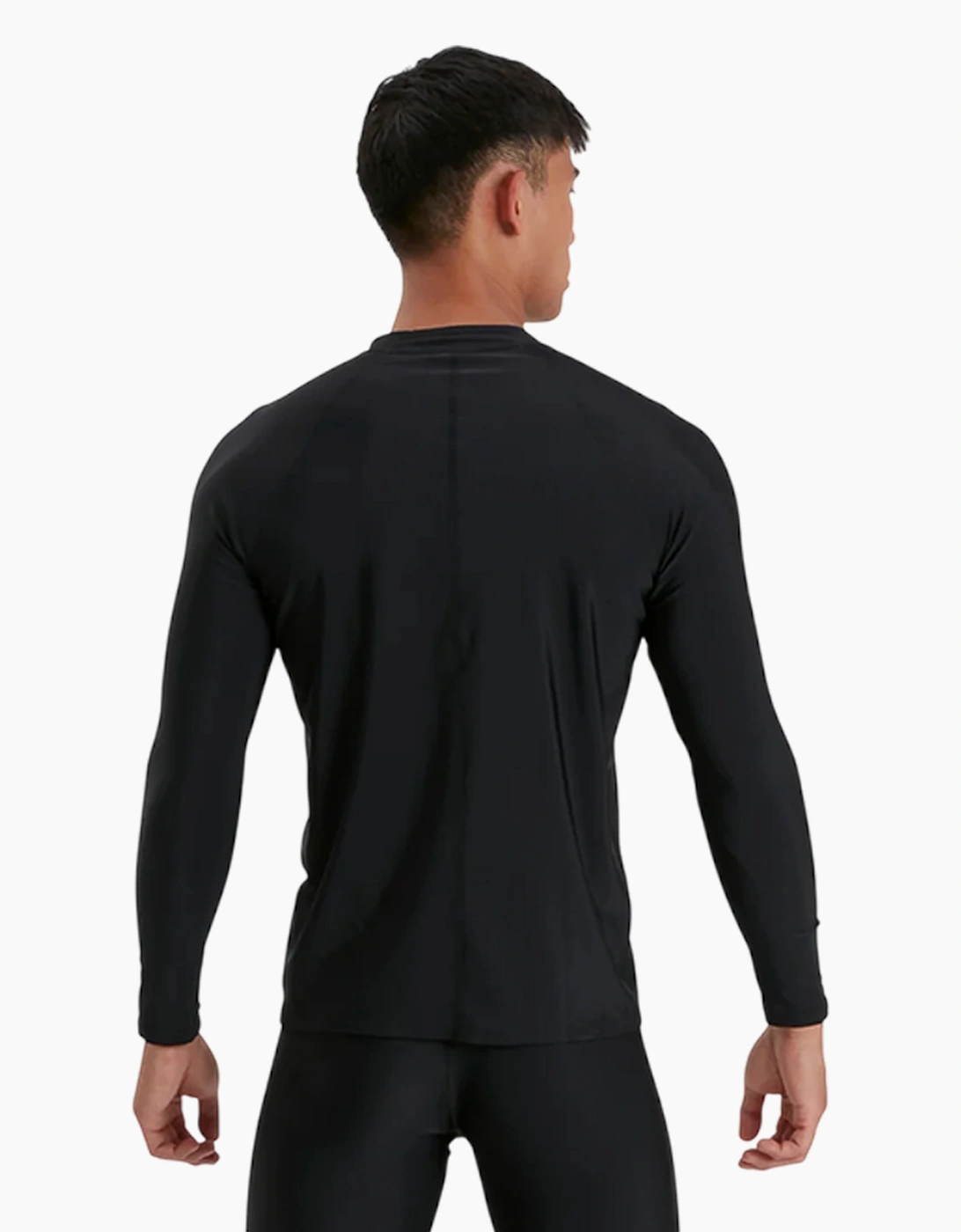 Speedo Mens Full Zip Long-Sleeved Rash Top