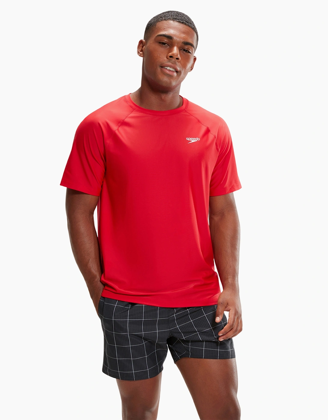 Speedo Mens Essential Short-Sleeved Swimming T-Shirt