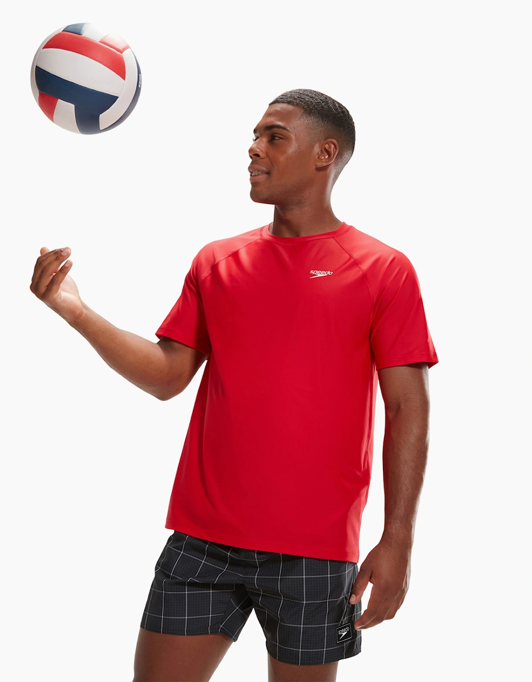 Speedo Mens Essential Short-Sleeved Swimming T-Shirt