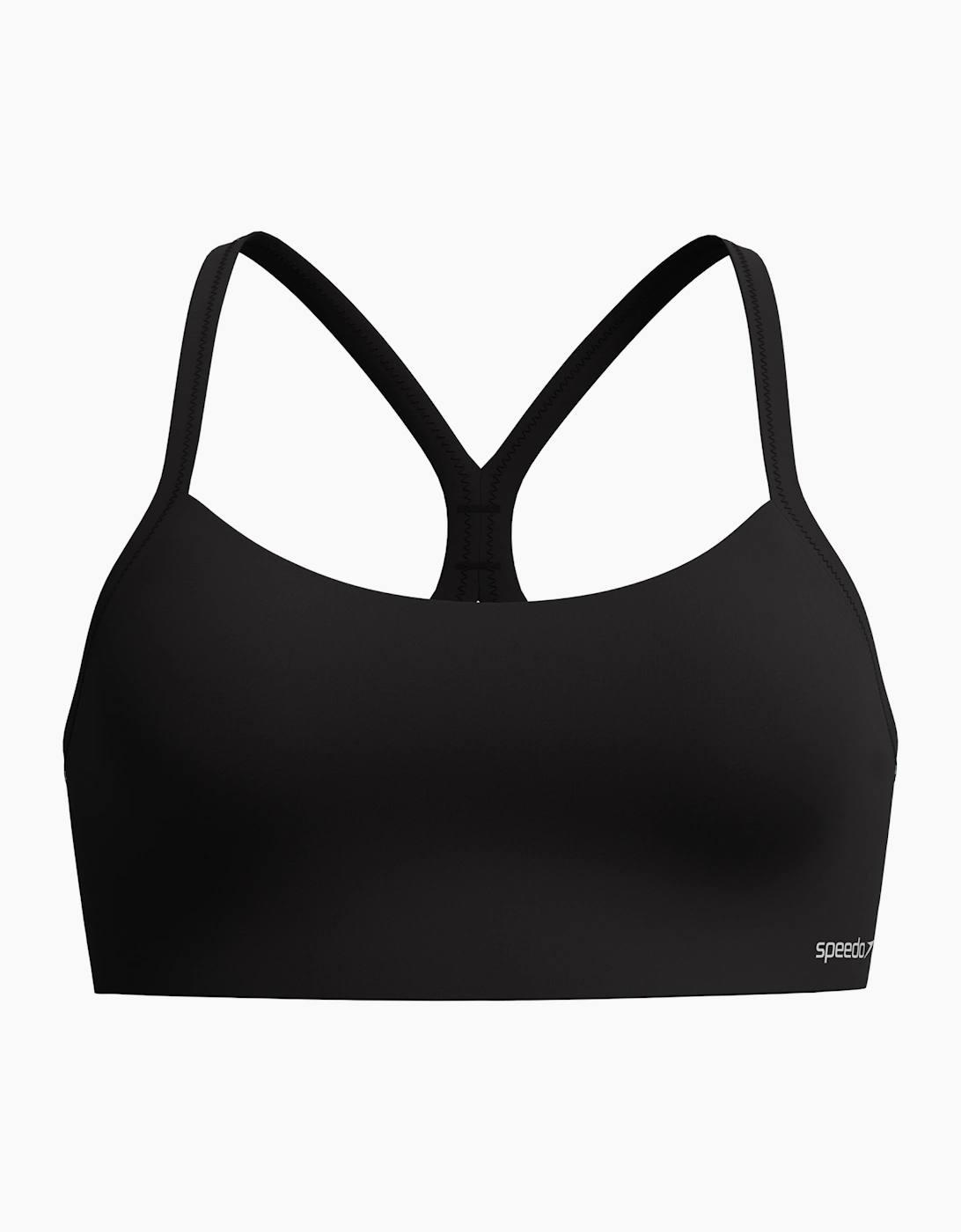 Speedo Womens/Ladies Solid Racerback Bikini Top